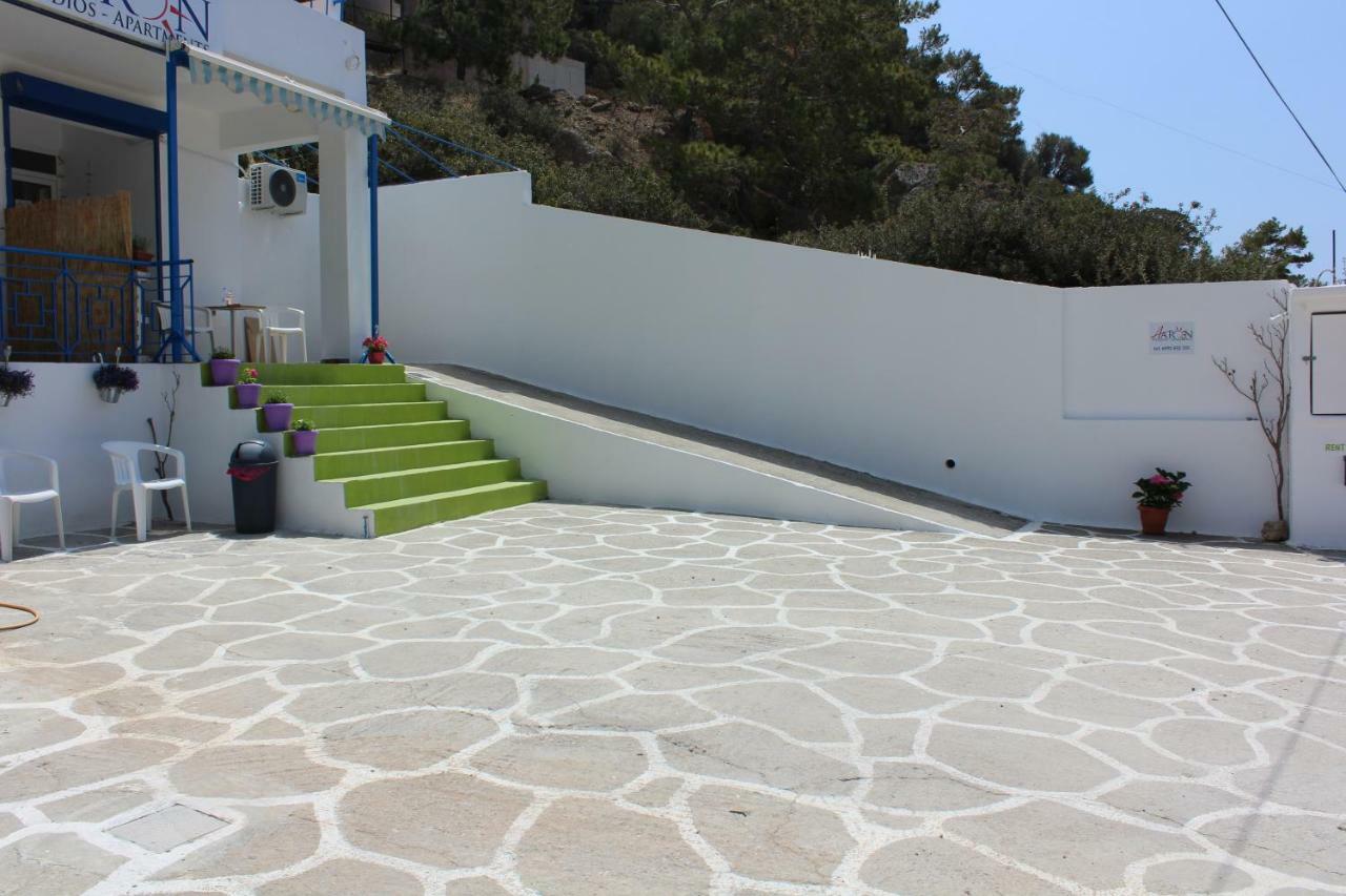 Aaron Studios Apartments Agia Fotia  Екстер'єр фото